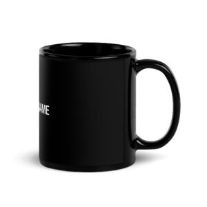 Black Glossy Mug - Image 3