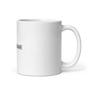 White glossy mug - Image 2